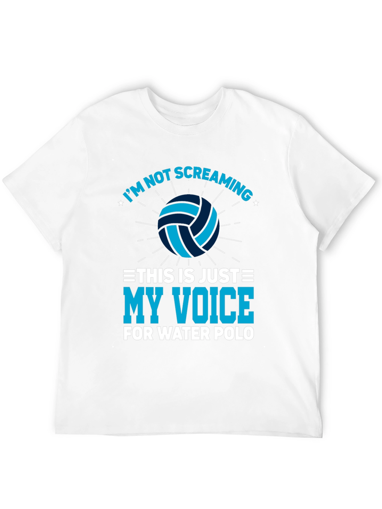 Water Polo Voice T-Shirt - Funny Player Tee