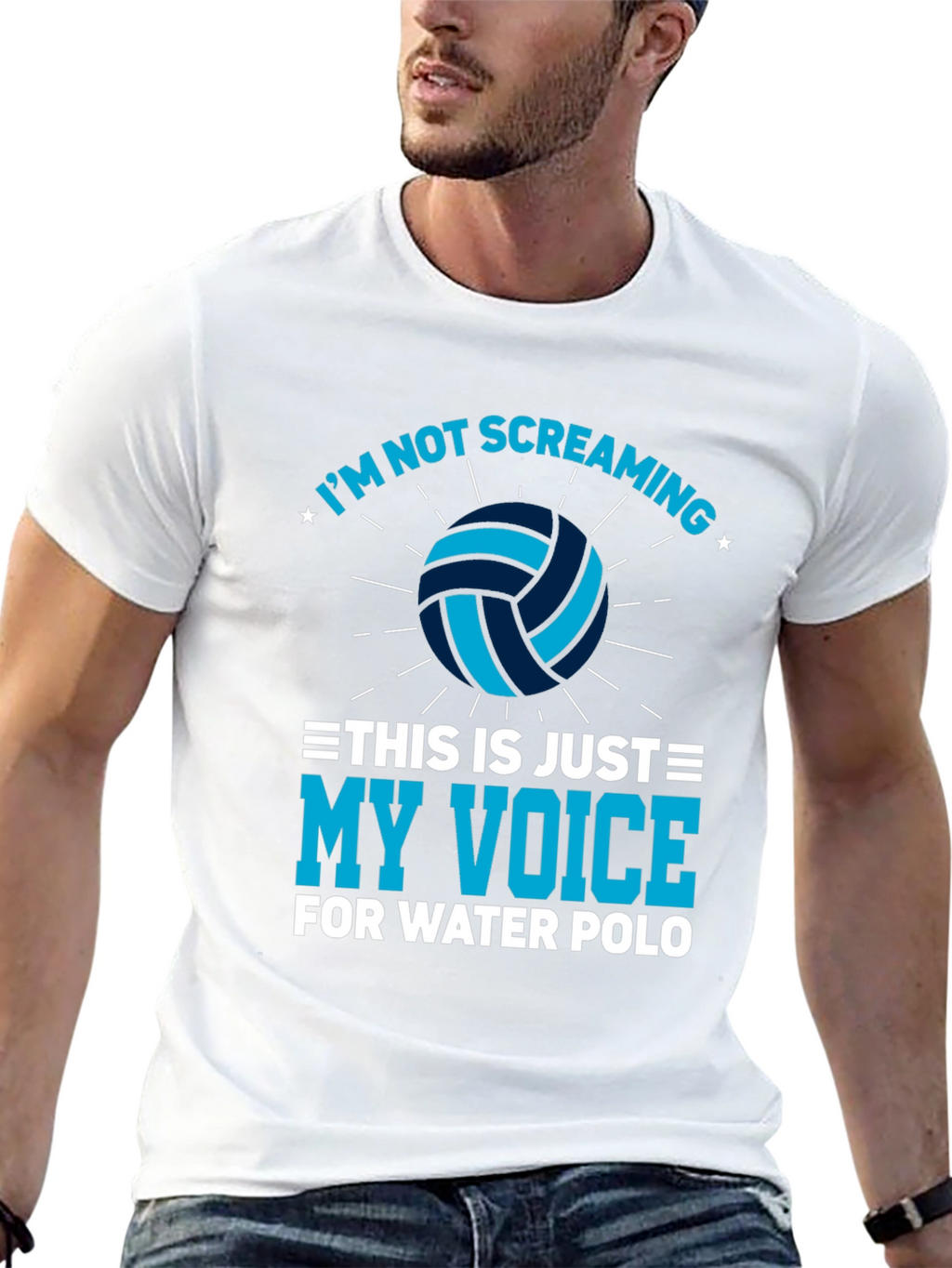 Water Polo Voice T-Shirt - Funny Player Tee