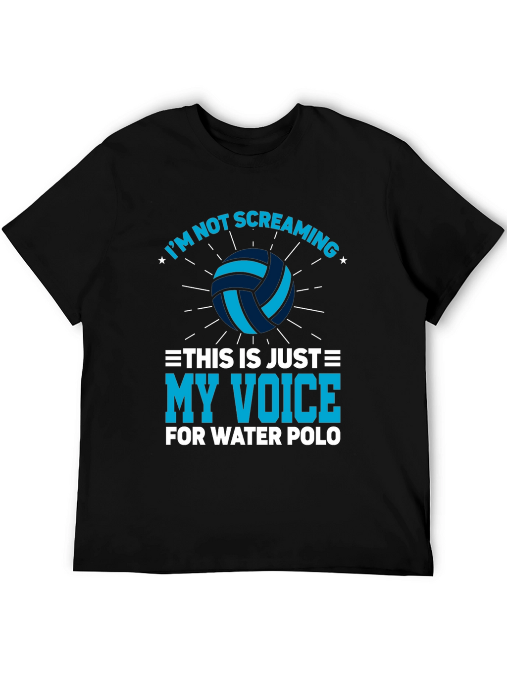 Water Polo Voice T-Shirt - Funny Player Tee
