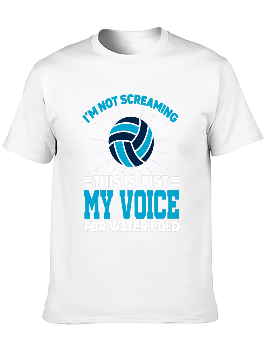 Water Polo Voice T-Shirt - Funny Player Tee