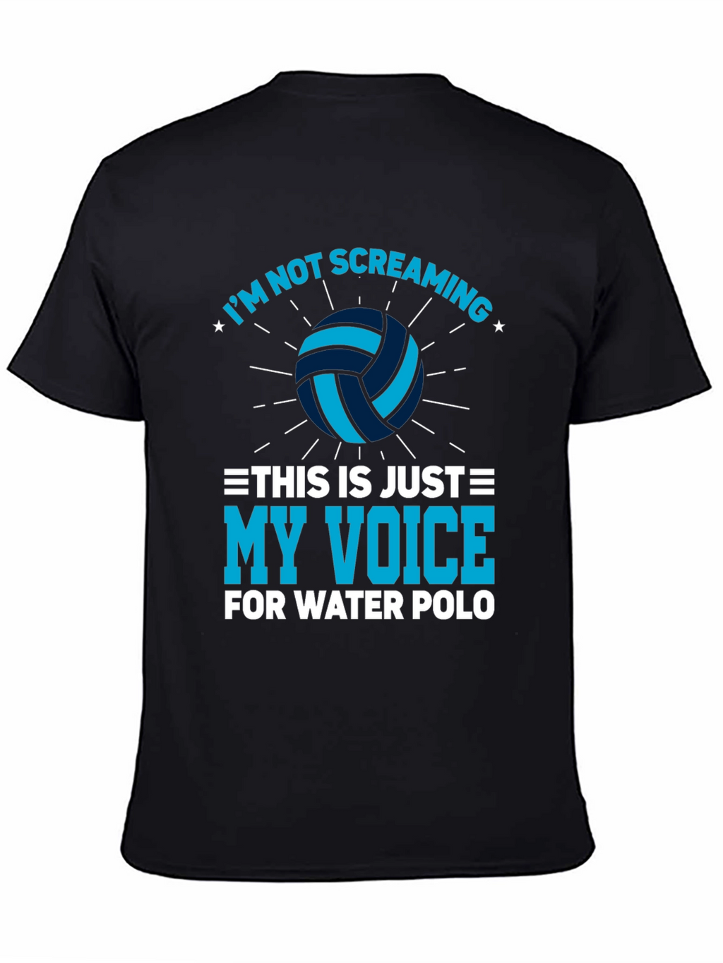 Water Polo Voice T-Shirt - Funny Player Tee