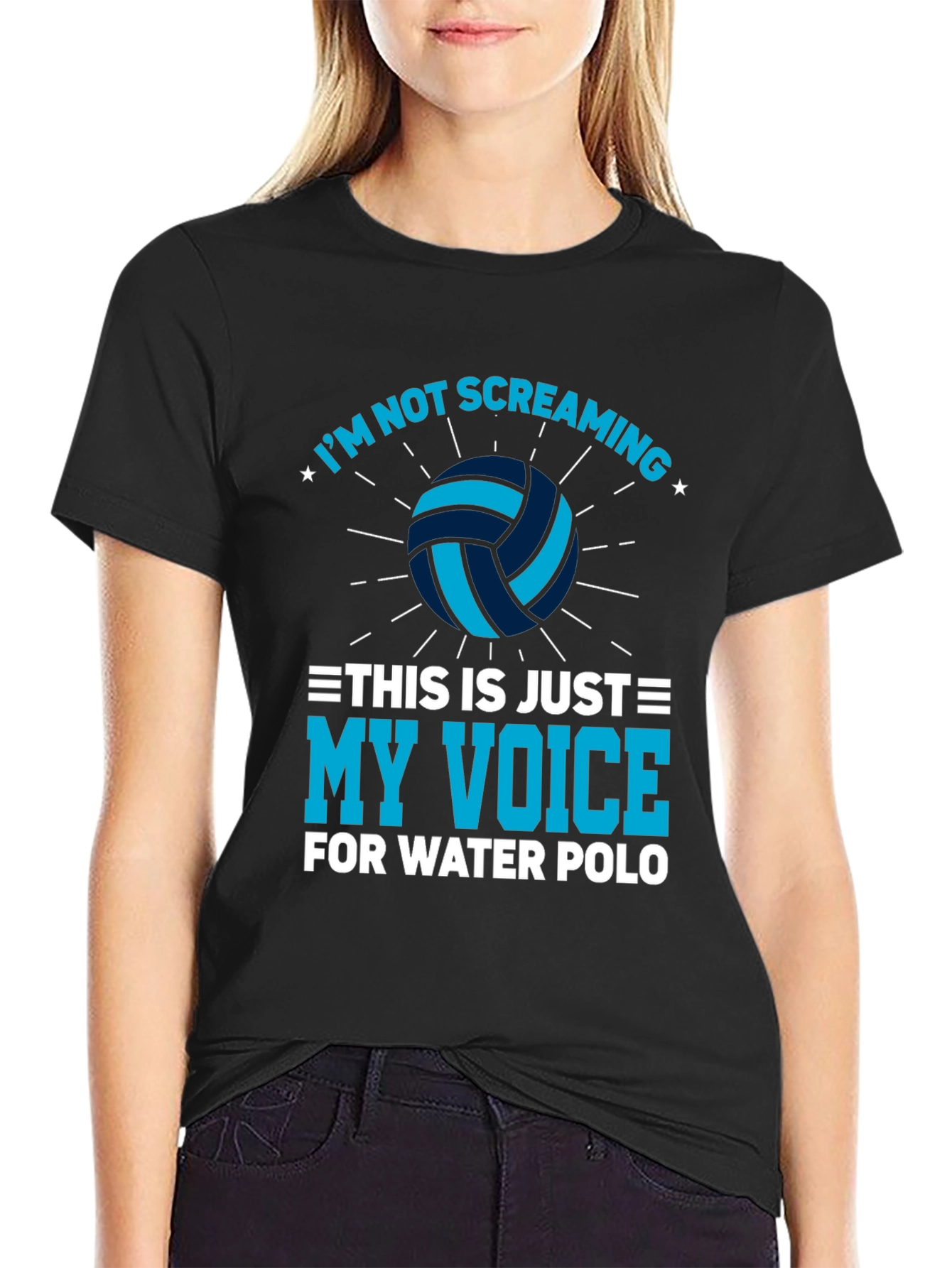 Water Polo Voice T-Shirt - Funny Player Tee