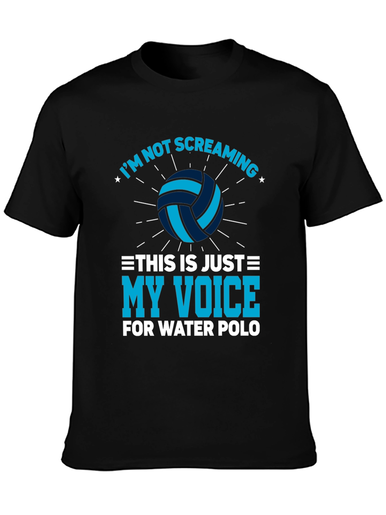Water Polo Voice T-Shirt - Funny Player Tee