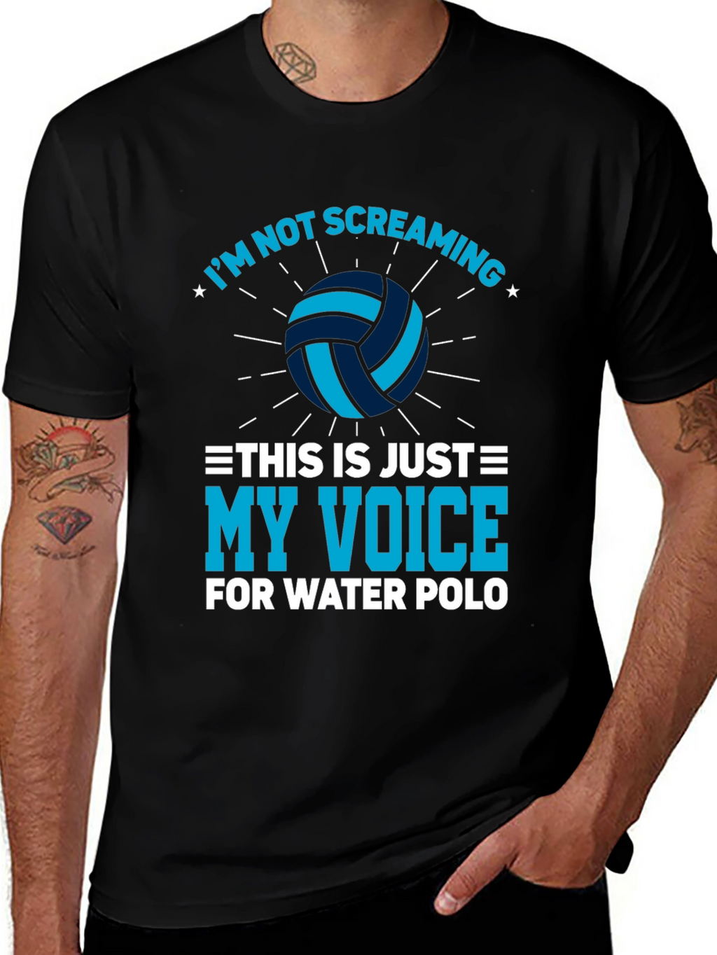 Water Polo Voice T-Shirt - Funny Player Tee