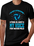 Water Polo Voice T-Shirt - Funny Player Tee