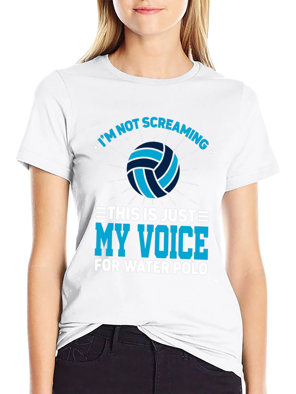 Water Polo Voice T-Shirt - Funny Player Tee