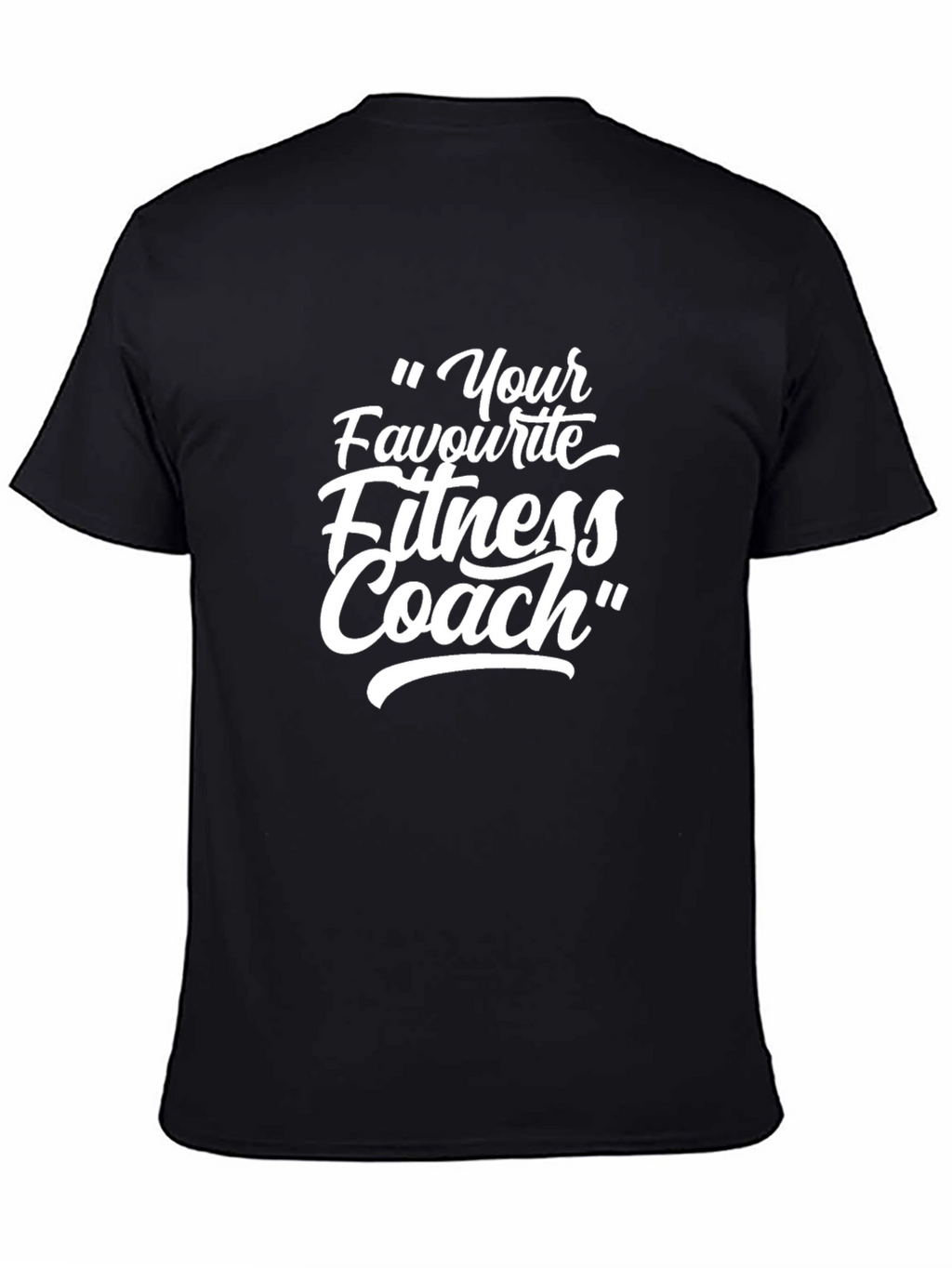 Fitness Coach Graphic Tee - Workout Motivation T-Shirt