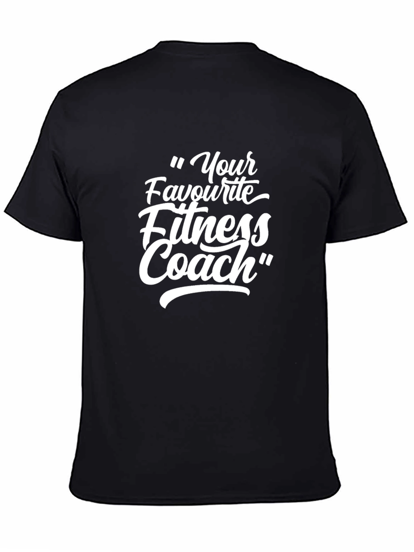 Fitness Coach Graphic Tee - Workout Motivation T-Shirt