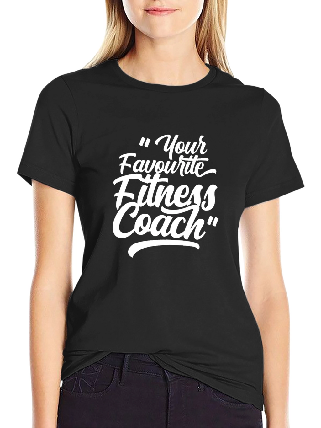 Fitness Coach Graphic Tee - Workout Motivation T-Shirt