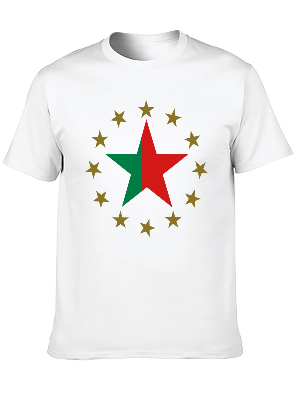 Star Circle Graphic T-Shirt