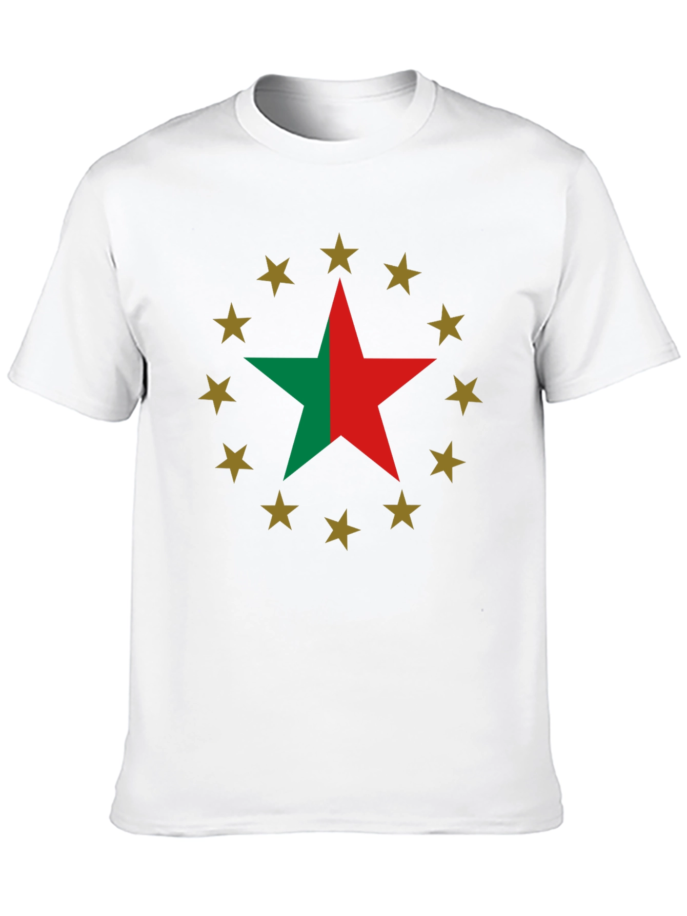 Star Circle Graphic T-Shirt
