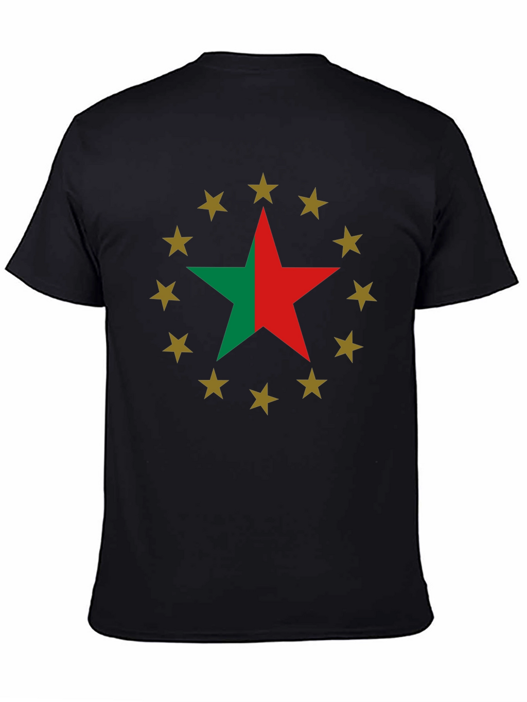 Star Circle Graphic T-Shirt