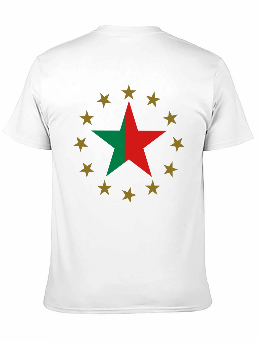 Star Circle Graphic T-Shirt