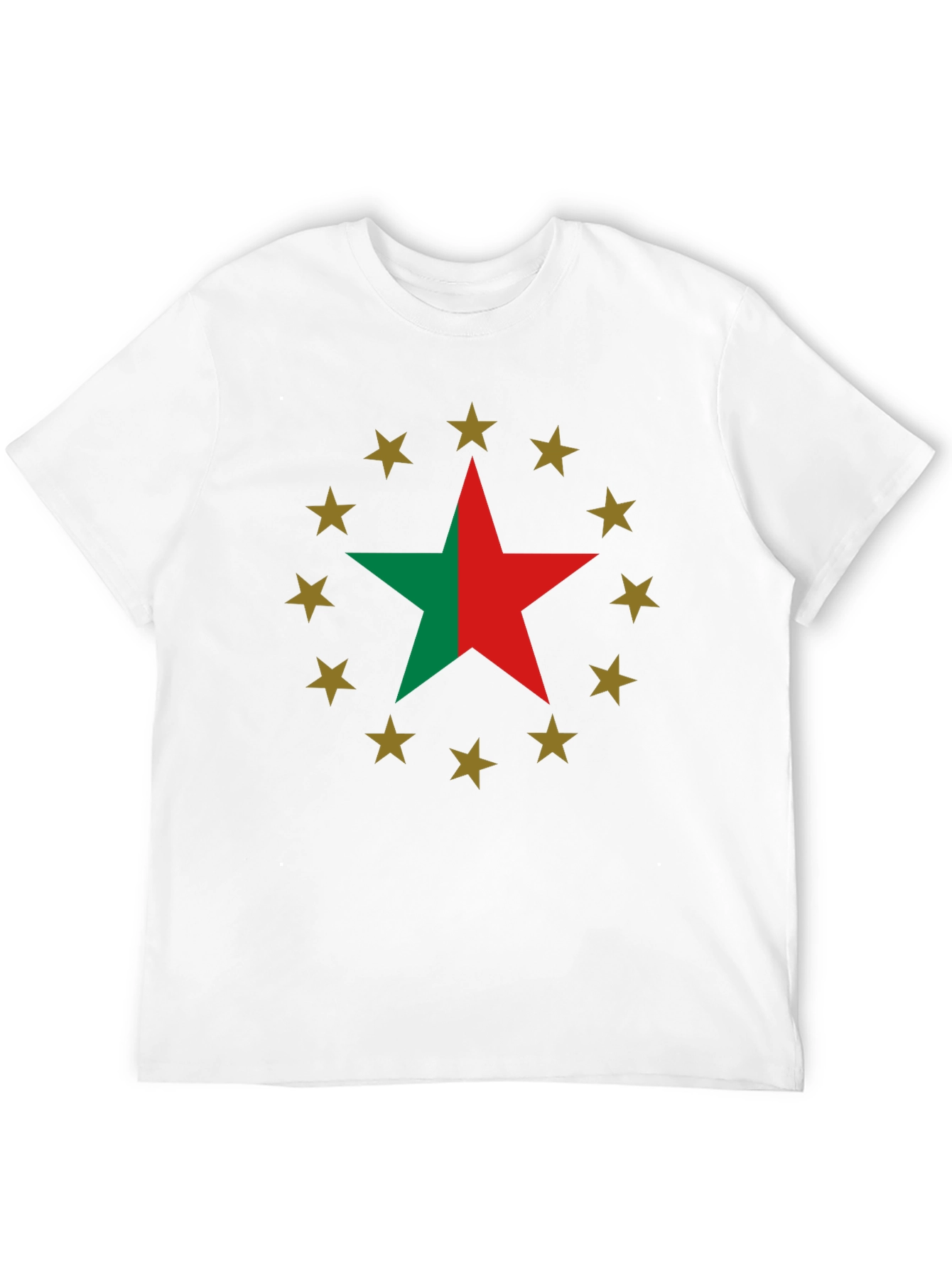 Star Circle Graphic T-Shirt