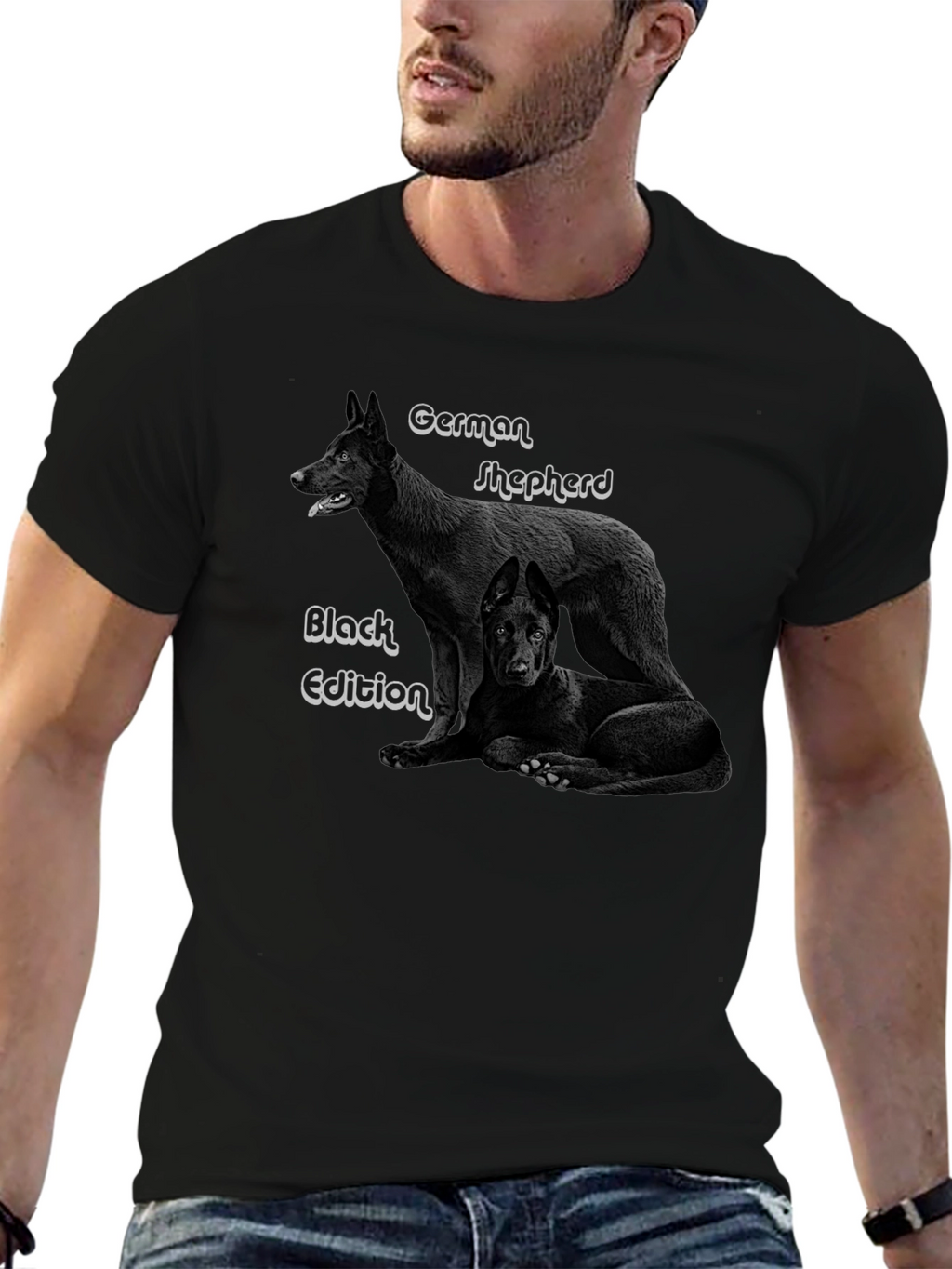 German Shepherd Black Edition T-Shirt
