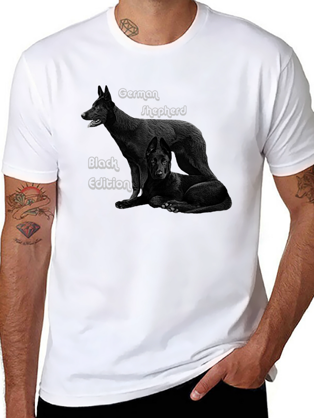 German Shepherd Black Edition T-Shirt