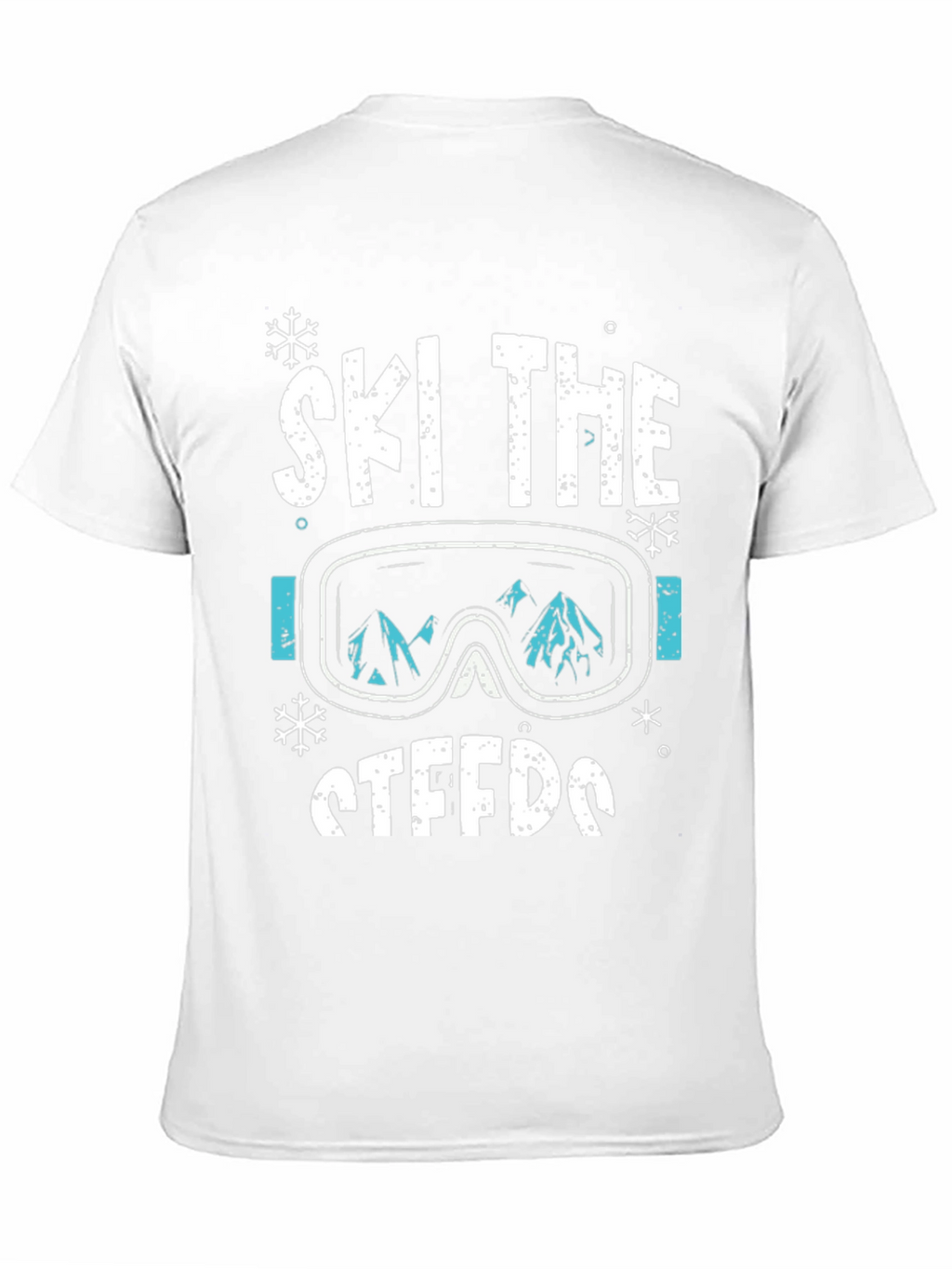 Ski The Steeds Graphic Tee - Black