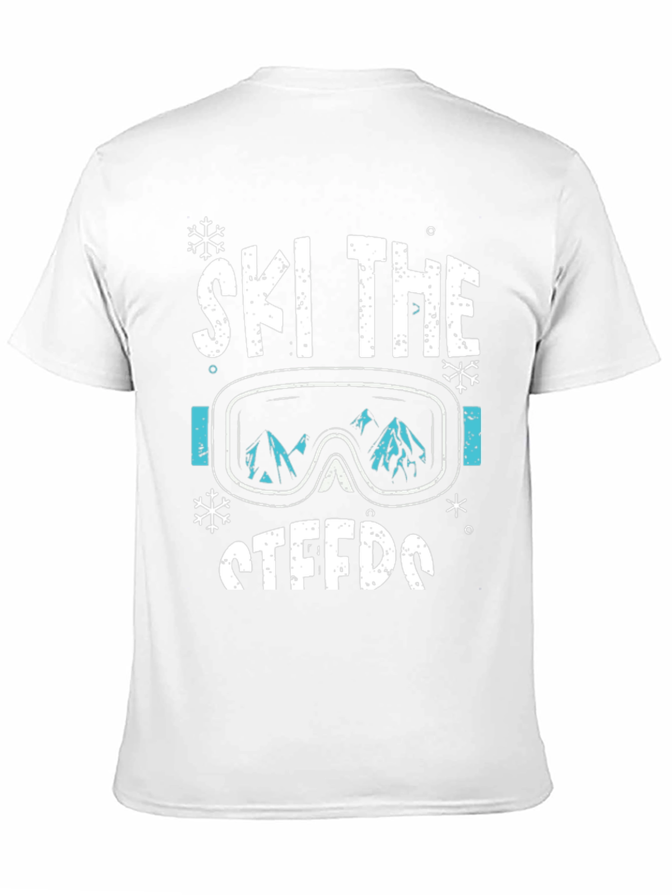 Ski The Steeds Graphic Tee - Black