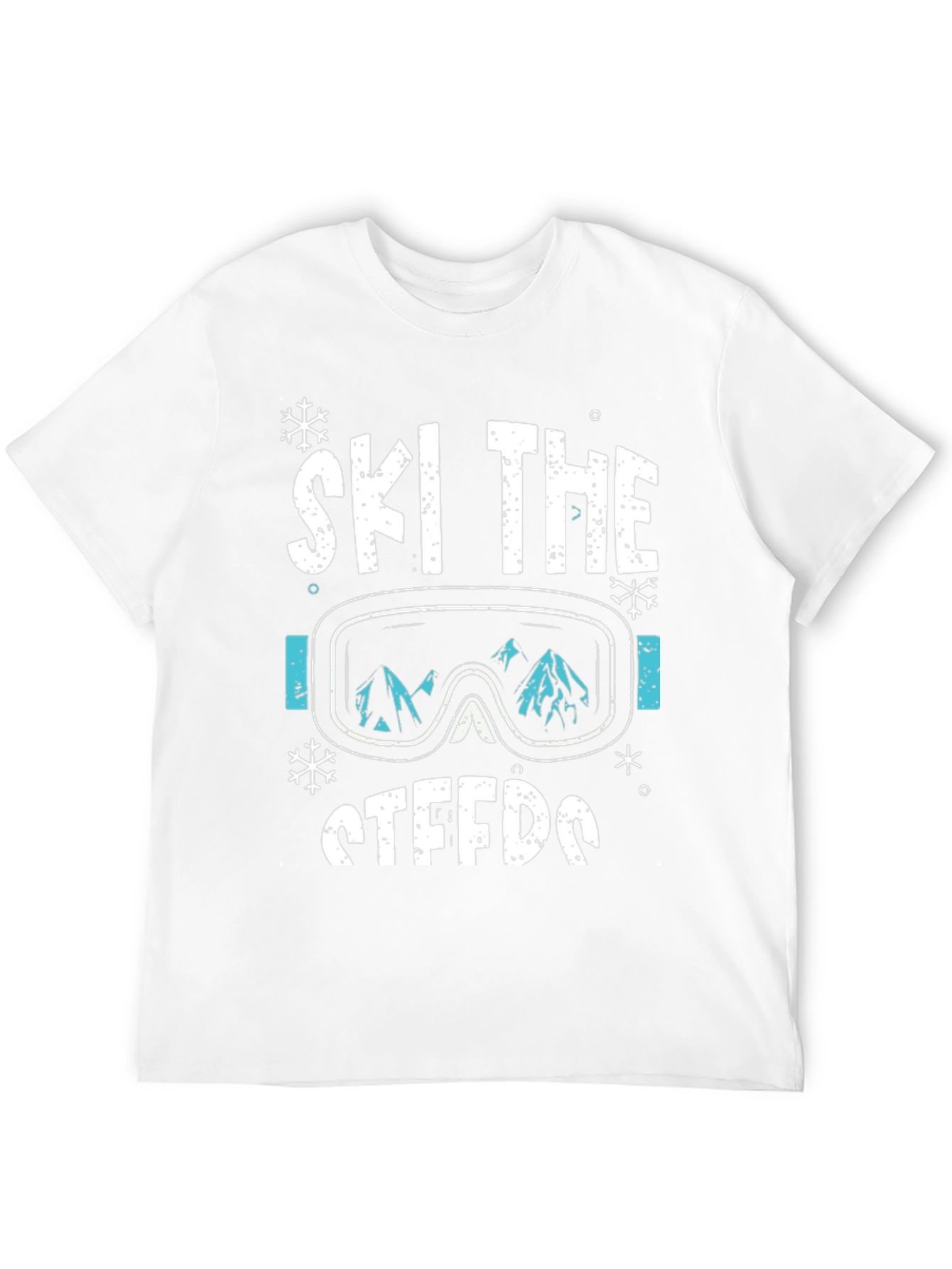 Ski The Steeds Graphic Tee - Black