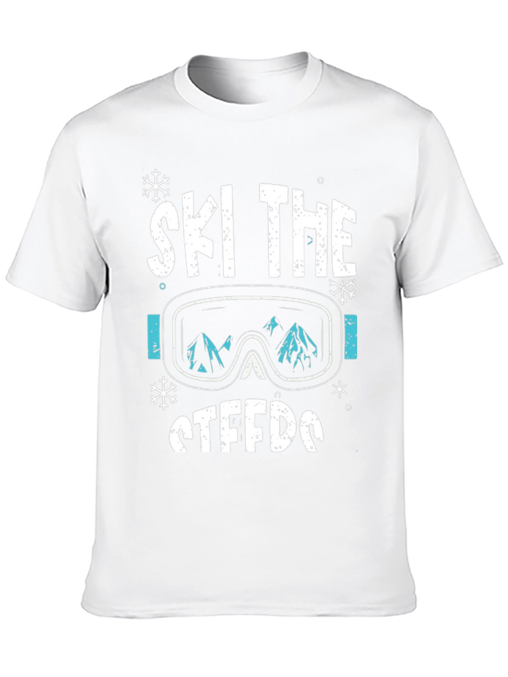 Ski The Steeds Graphic Tee - Black
