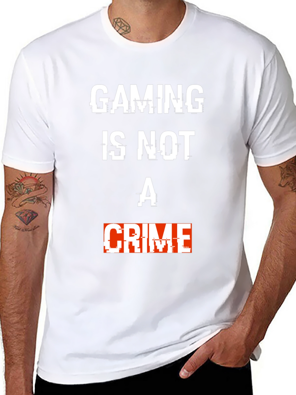 Gaming Is Not A Crime T-Shirt