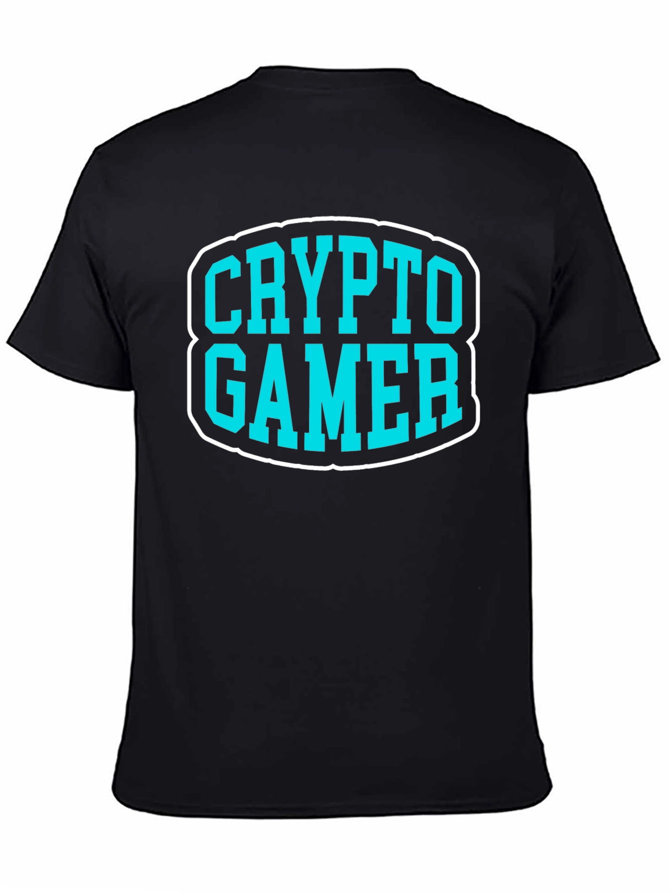 Crypto Gamer Black Graphic Tee