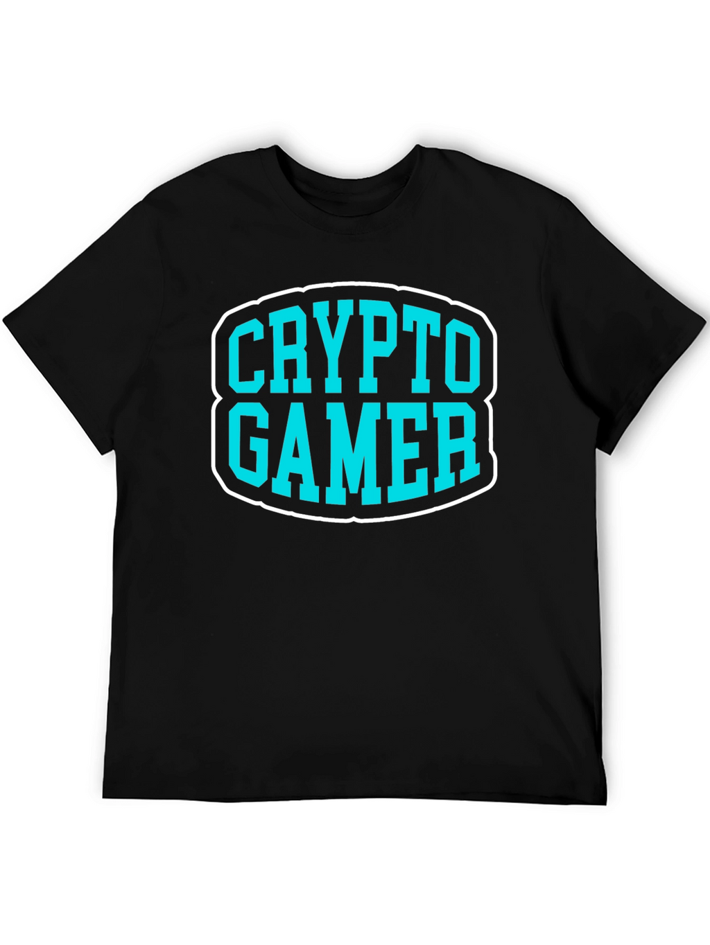 Crypto Gamer Black Graphic Tee