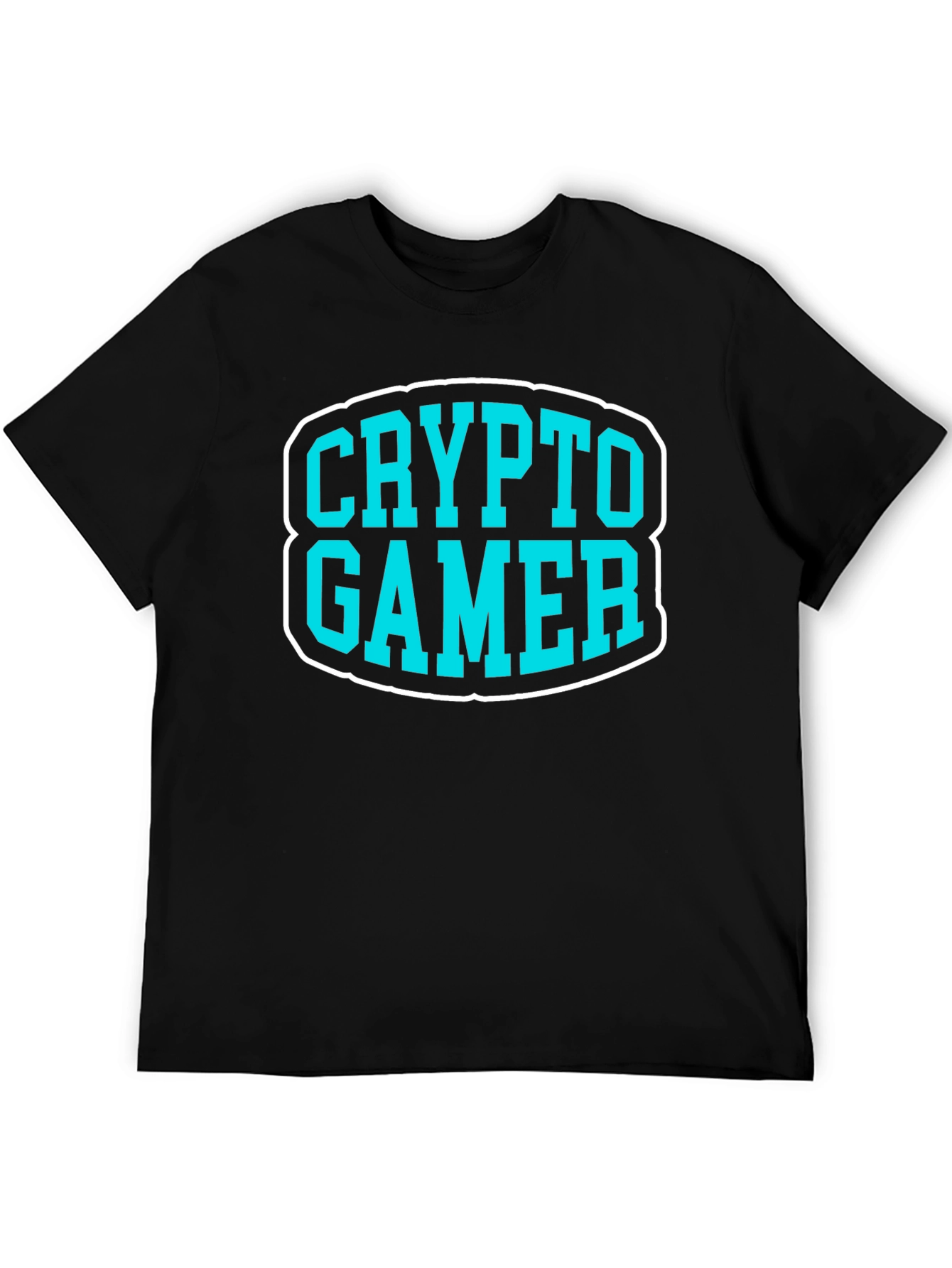 Crypto Gamer Black Graphic Tee