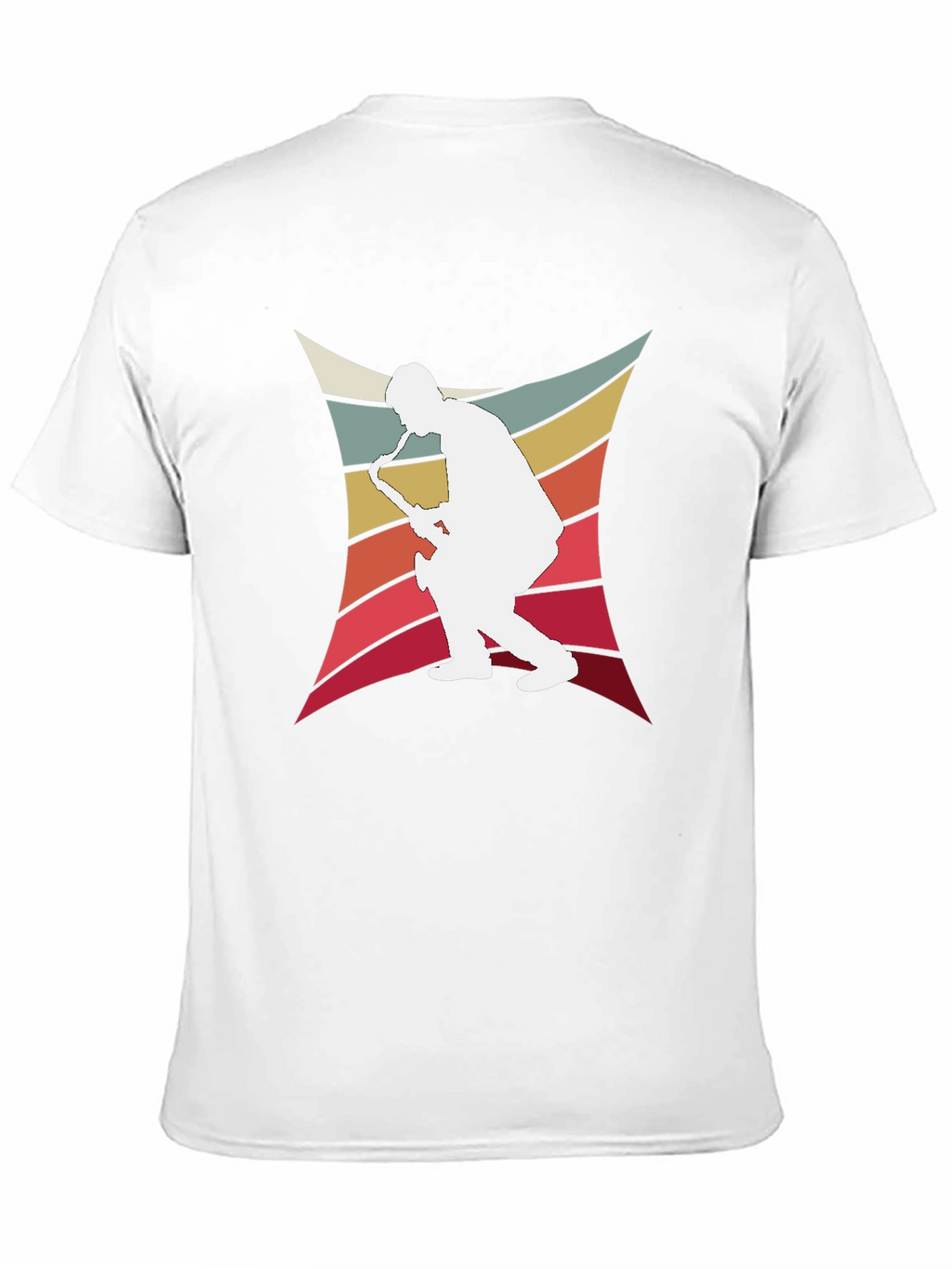 Retro Saxophone Player Graphic Tee