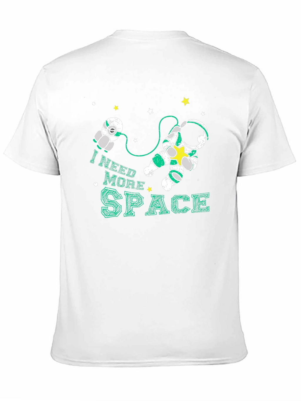 I Need More Space T-Shirt Astronaut Graphic Tee