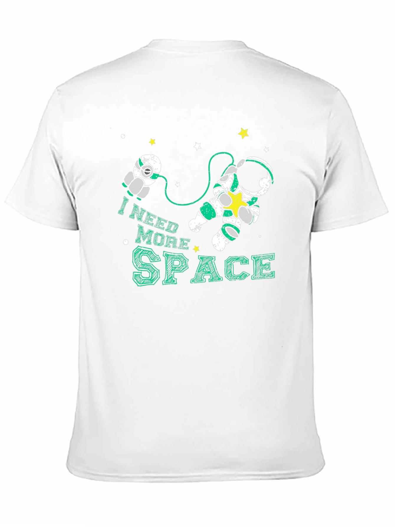 I Need More Space T-Shirt Astronaut Graphic Tee