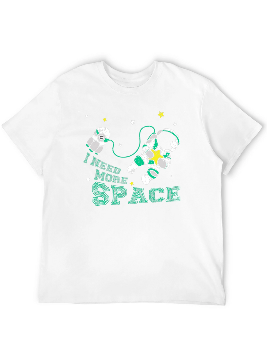 I Need More Space T-Shirt Astronaut Graphic Tee