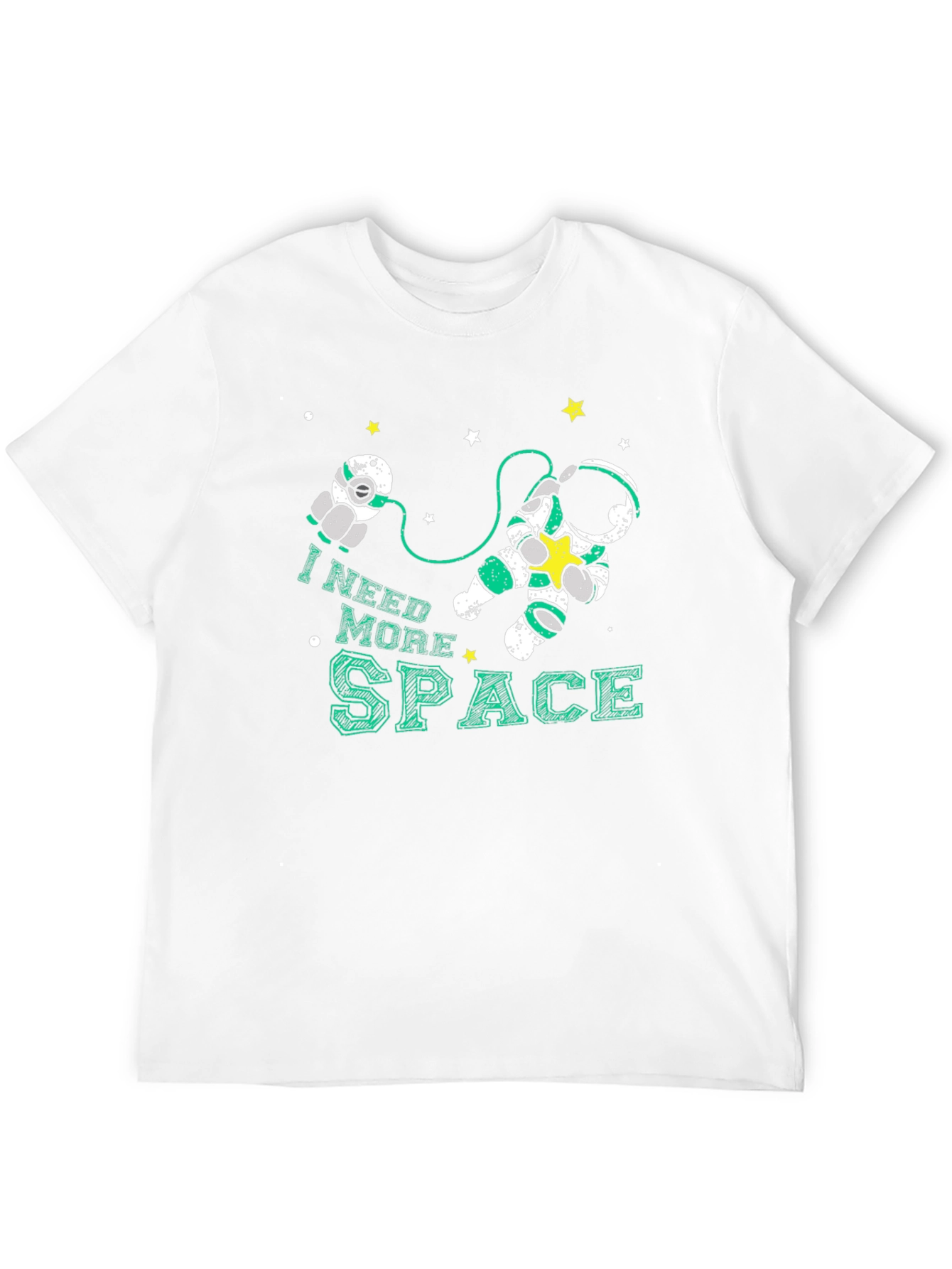 I Need More Space T-Shirt Astronaut Graphic Tee