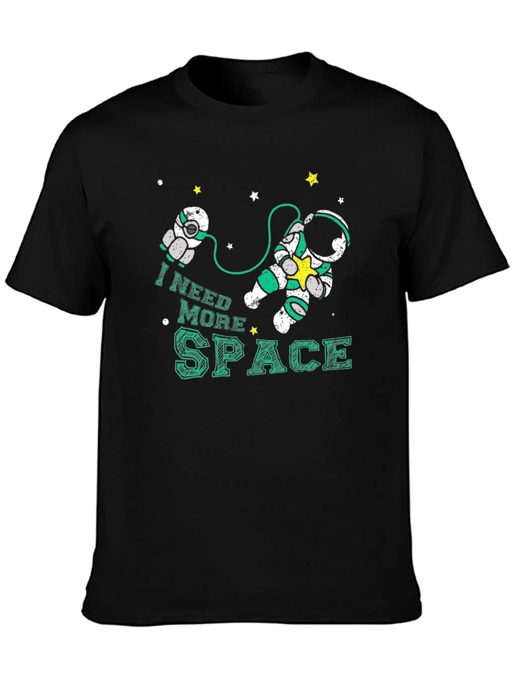 I Need More Space T-Shirt Astronaut Graphic Tee