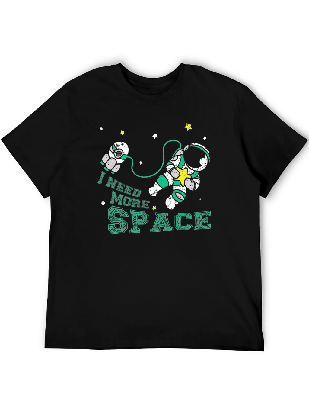 I Need More Space T-Shirt Astronaut Graphic Tee