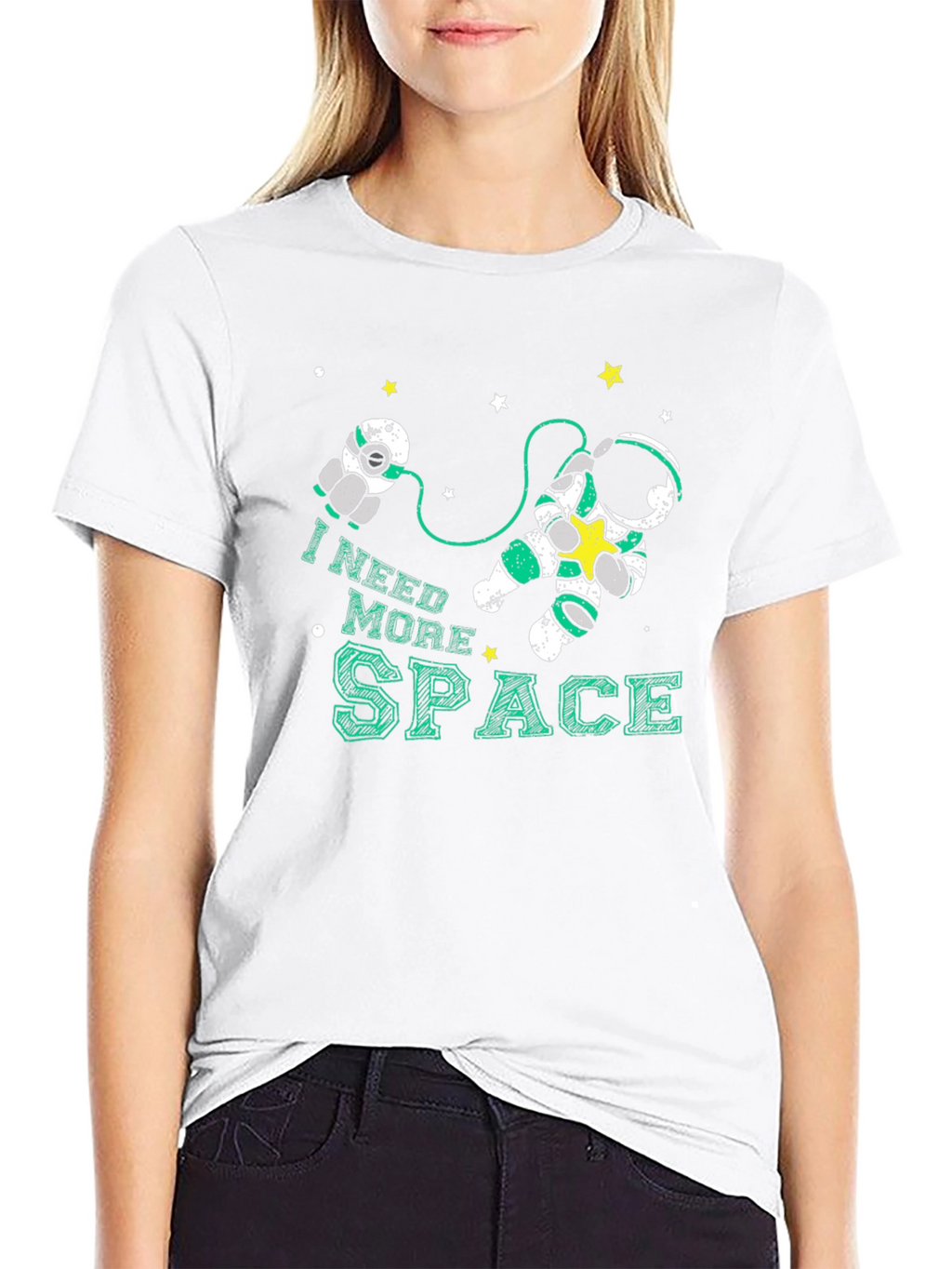 I Need More Space T-Shirt Astronaut Graphic Tee