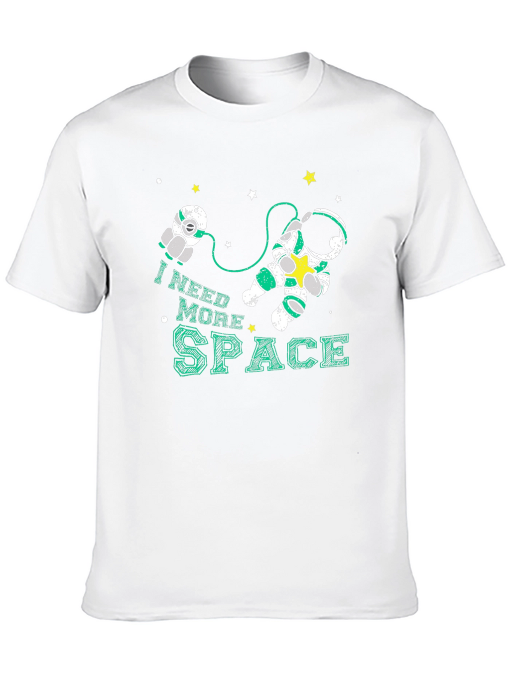 I Need More Space T-Shirt Astronaut Graphic Tee