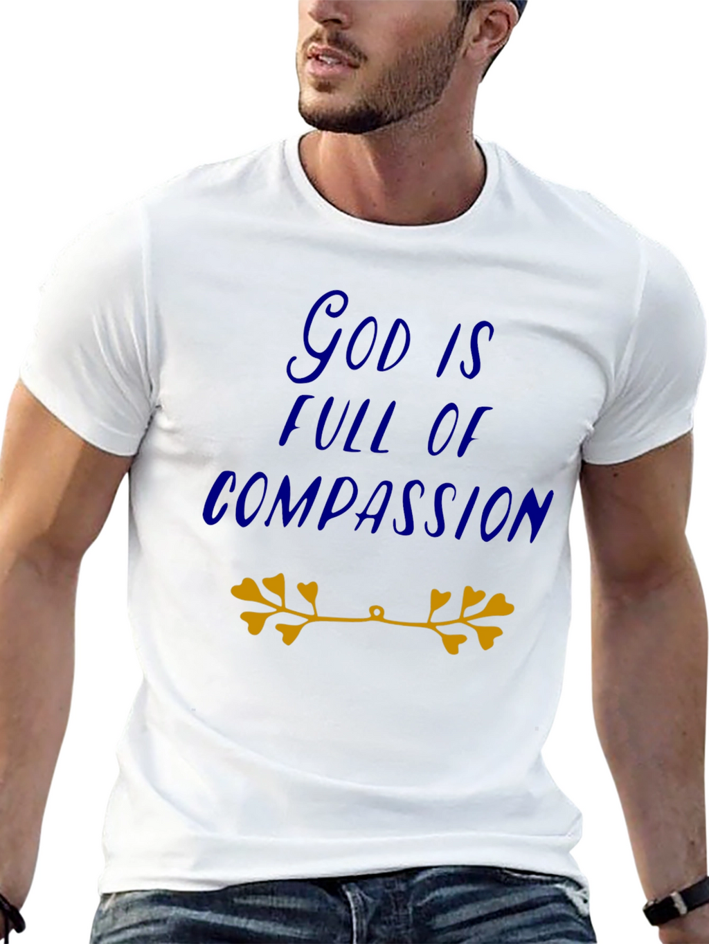 God is Compassion T-Shirt - Black