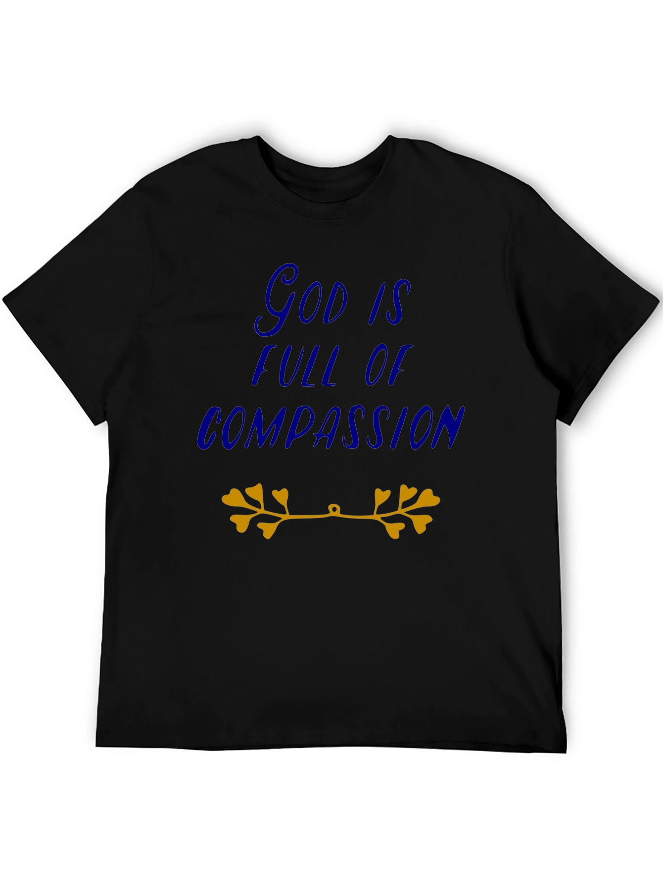 God is Compassion T-Shirt - Black