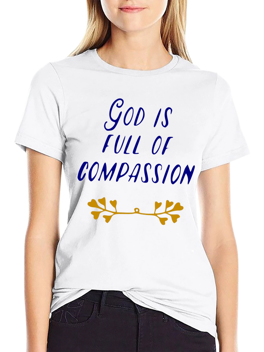 God is Compassion T-Shirt - Black