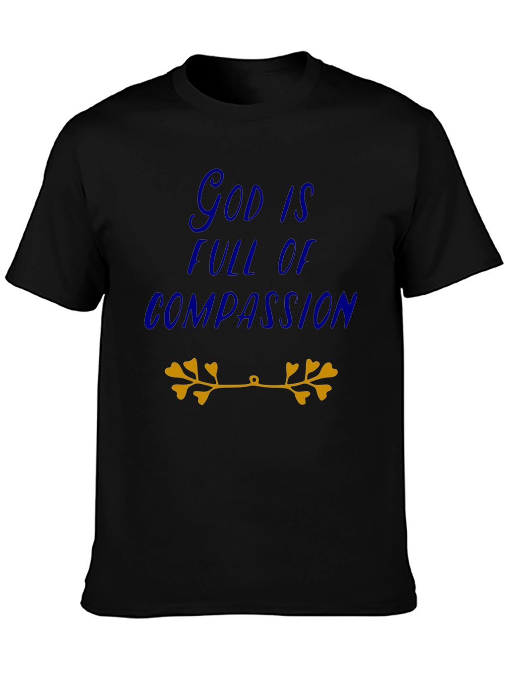 God is Compassion T-Shirt - Black