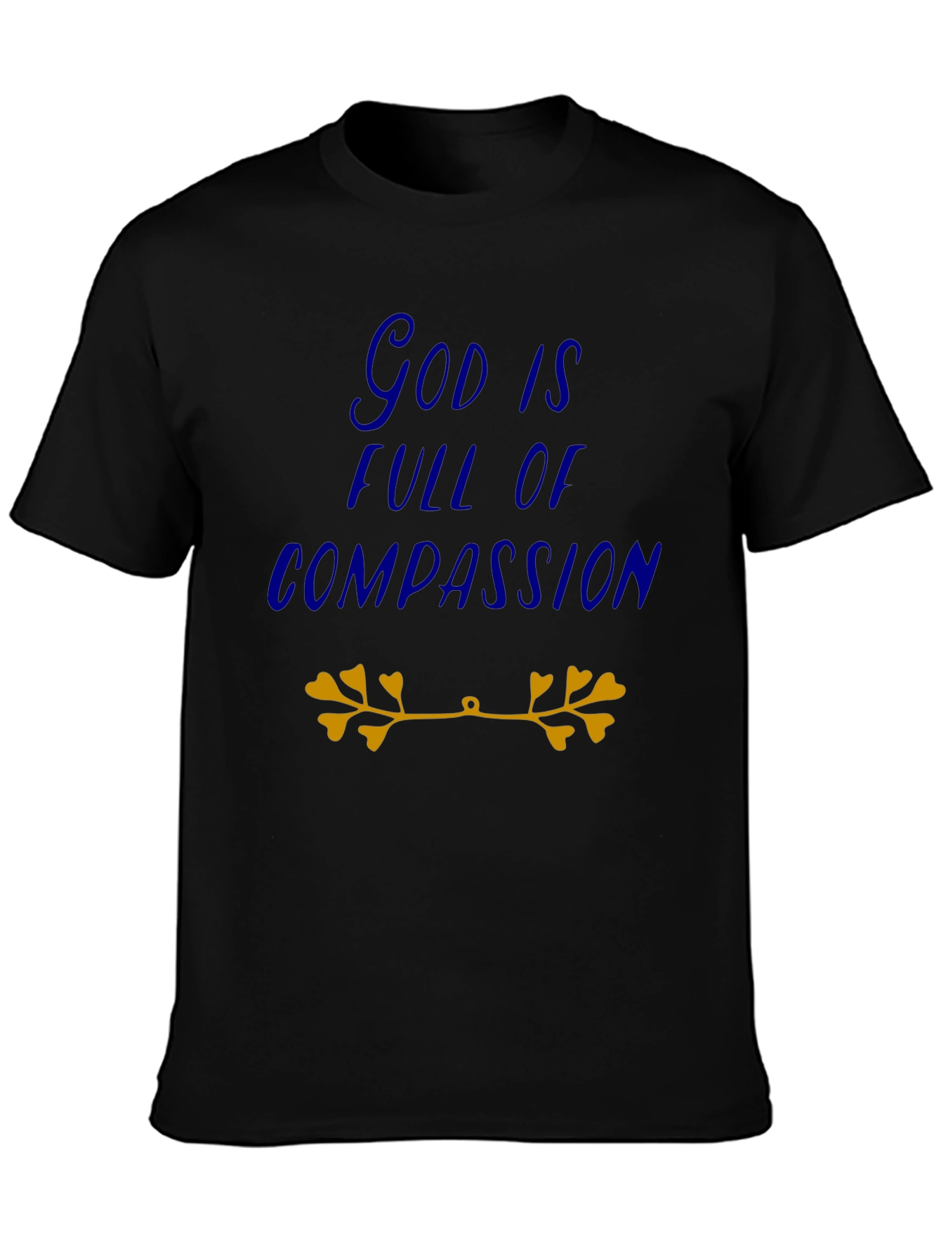 God is Compassion T-Shirt - Black