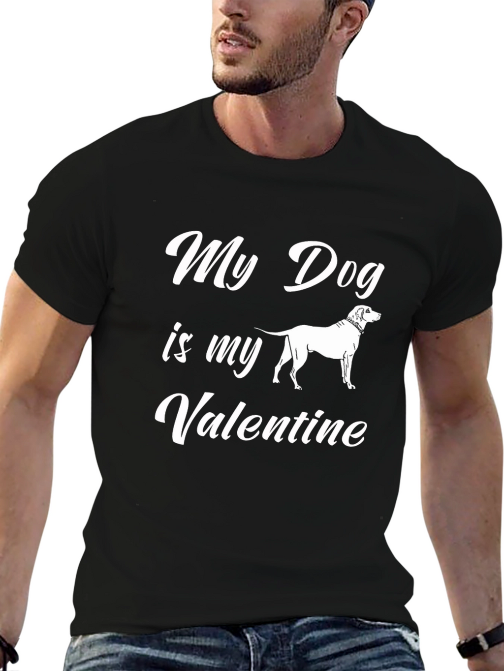My Dog is My Valentine T-Shirt