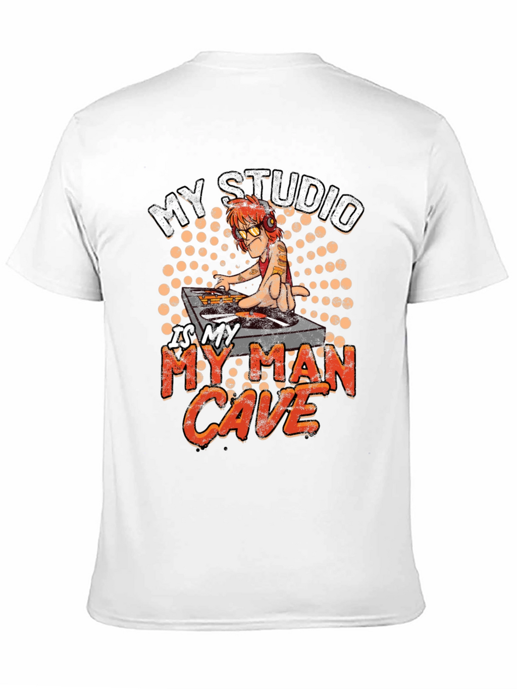 DJ Man Cave Graphic Tee - Studio Shirt