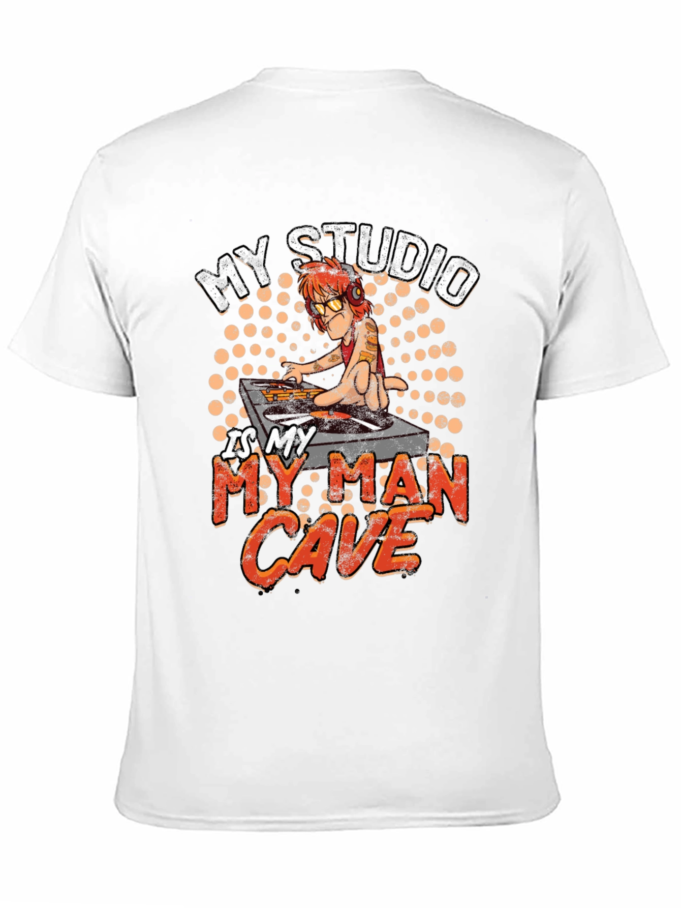 DJ Man Cave Graphic Tee - Studio Shirt