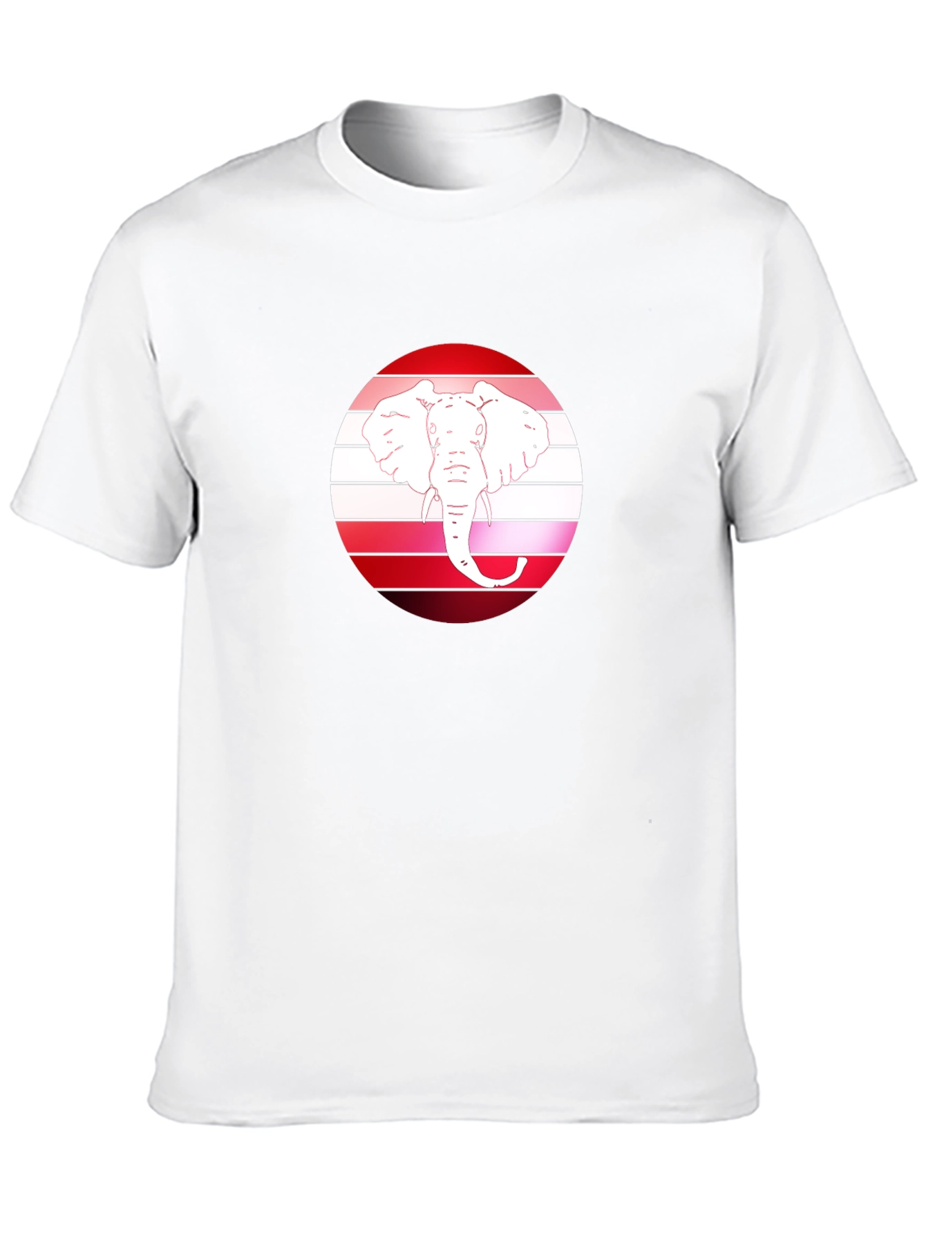 Elephant Graphic Tee - Stylish Mens Black T-Shirt