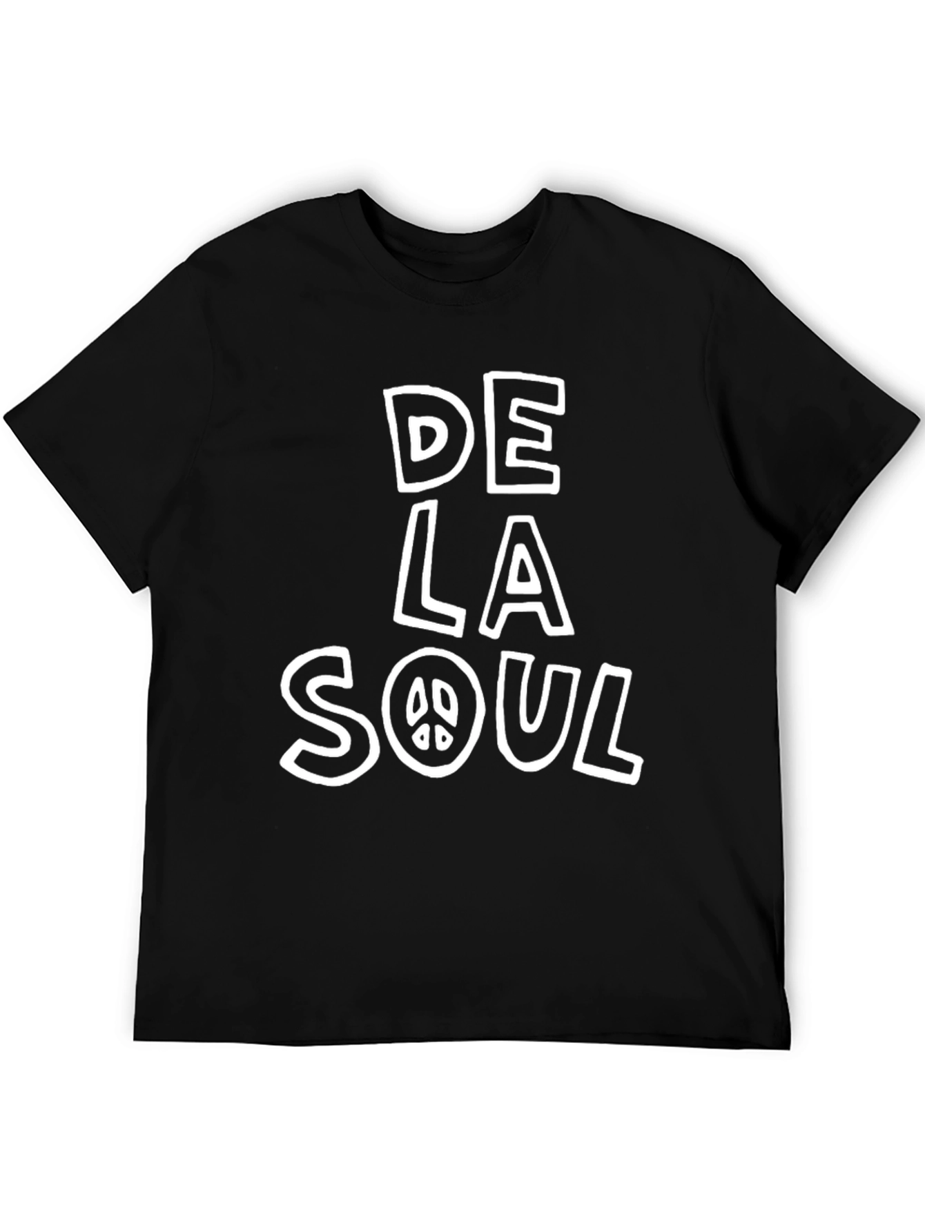 De La Soul Black Graphic T-Shirt