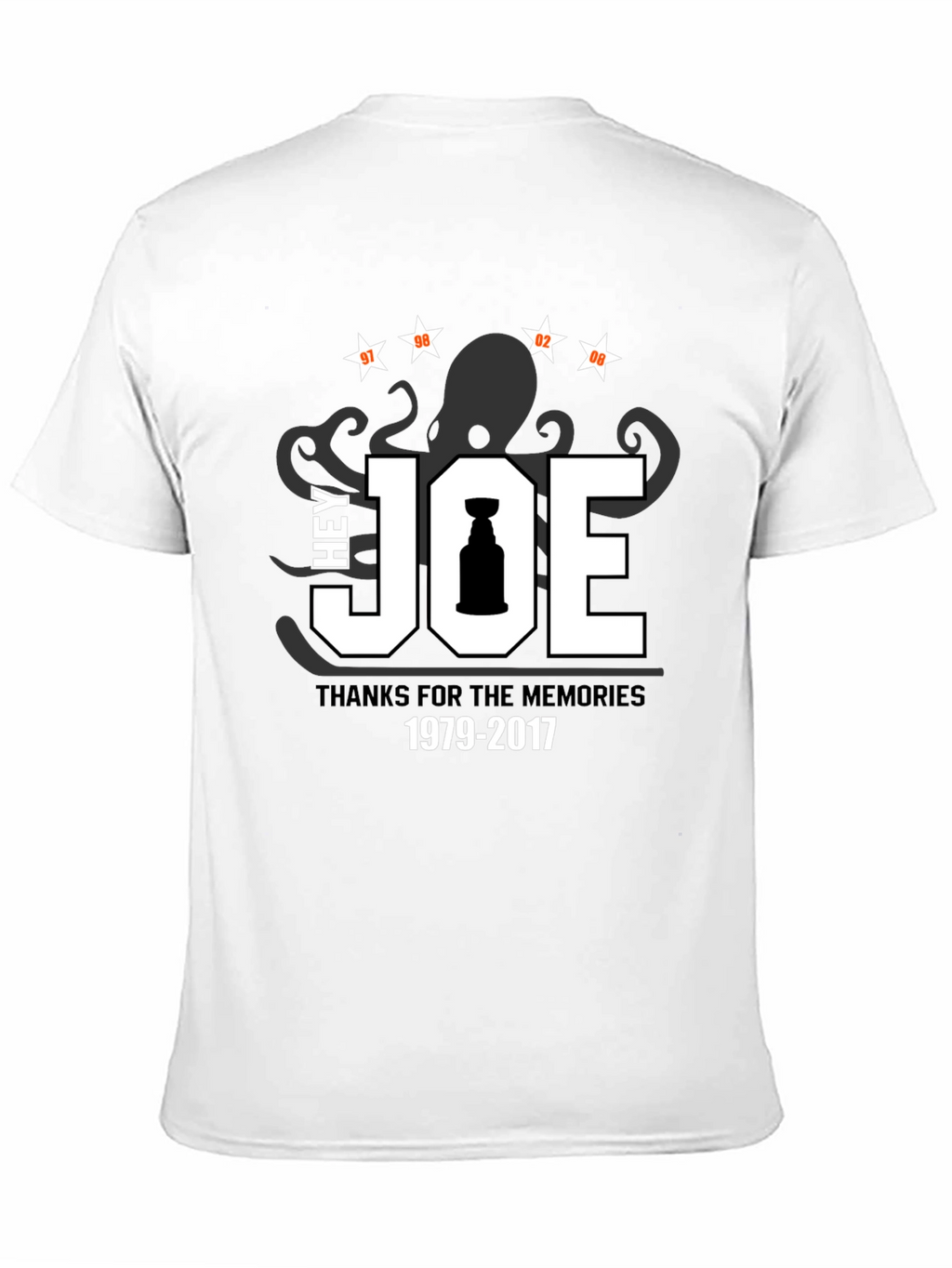 Hey Joe T-Shirt - Detroit Hockey Memories Tee