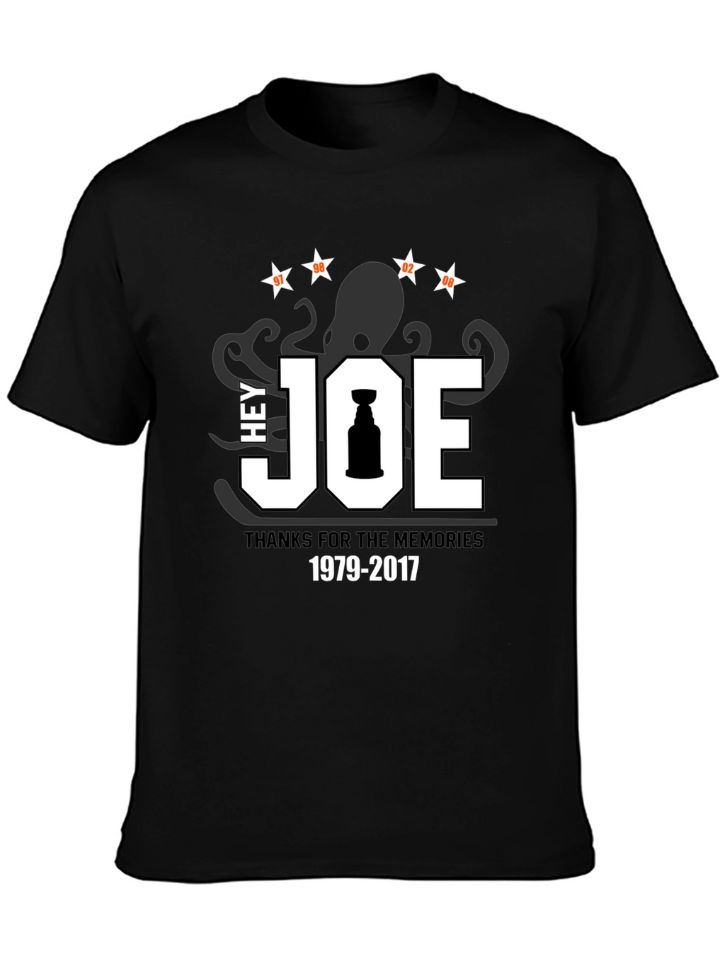 Hey Joe T-Shirt - Detroit Hockey Memories Tee