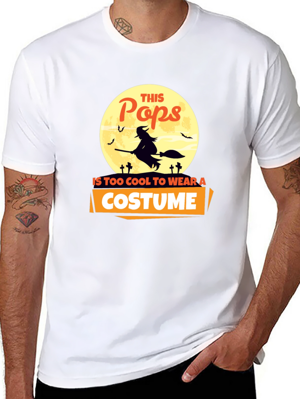This Pops is Too Cool Halloween T-Shirt